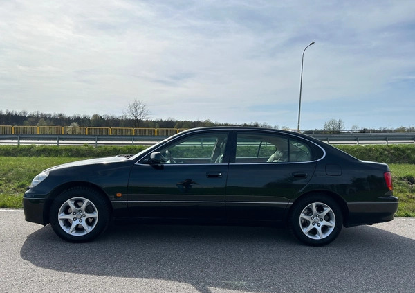 Lexus GS cena 42900 przebieg: 238000, rok produkcji 2001 z Babimost małe 704